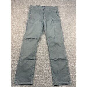 Levi's 511 Slim Fit Hybrid Trousers Men’s 33 X 32 Olive Green Pants Jeans